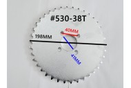 38 Teeth 530 Rear Back Chain Sprocket Cog Mini Jeep Atv Quad Dirt Bike