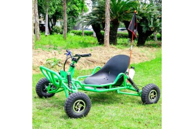 63cc Go Kart GK63 4 Wheeler 2 Stroke Buggy Adults Teens All-Terrain Off Road Toy 63cc Go Kart GK63 4 Wheeler 2 Stroke Buggy Adults Teens All-Terrain Off Road Toy