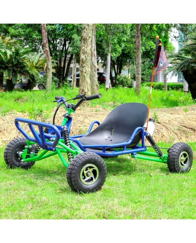 63cc Go Kart GK63 4 Wheeler 2 Stroke Buggy Adults Teens All-Terrain Off Road Toy
