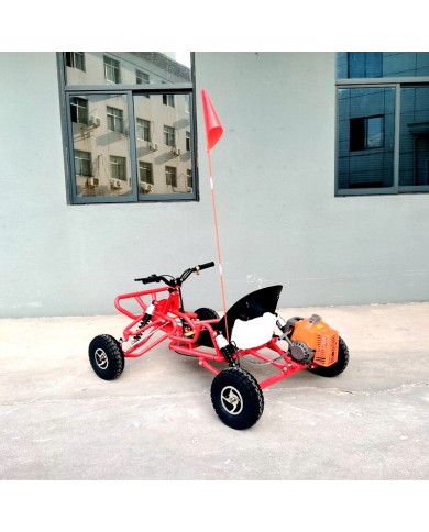 63cc Go Kart GK63 4 Wheeler 2 Stroke Buggy Adults Teens All-Terrain Off Road Toy