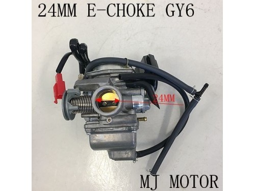 Electric Choke 24mm Carby Carburetor GY6 150cc Buggy Atv Sahara Kandi Fuxin