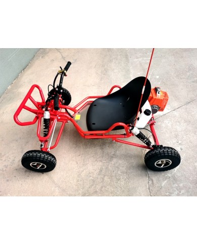 63cc Go Kart GK63 4 Wheeler 2 Stroke Buggy Adults Teens All-Terrain Off Road Toy