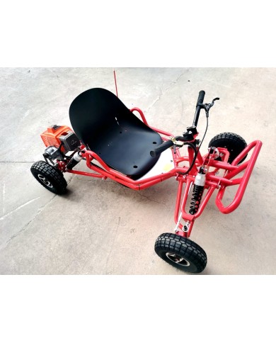 63cc Go Kart GK63 4 Wheeler 2 Stroke Buggy Adults Teens All-Terrain Off Road Toy