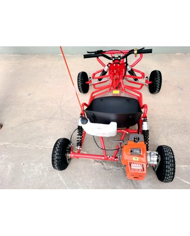 63cc Go Kart GK63 4 Wheeler 2 Stroke Buggy Adults Teens All-Terrain Off Road Toy