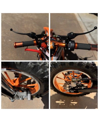 49cc Mini Motor Dirt Bike, Pocket Rocket, Pee Wee Motorcycle, ATV 50CC Engine for Kids in Orange 49cc Mini Motor Dirt Bike, Pocket Rocket, Pee Wee Motorcycle, ATV 50CC Engine for Kids in Orange