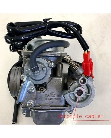 Electric Choke 24mm Carby Carburetor GY6 150cc Buggy Atv Sahara Kandi Fuxin Electric Choke 24mm Carby Carburetor GY6 150cc Buggy Atv Sahara Kandi Fuxin