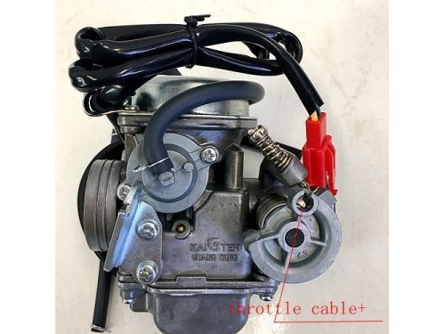 Electric Choke 24mm Carby Carburetor GY6 150cc Buggy Atv Sahara Kandi Fuxin