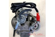 Electric Choke 24mm Carby Carburetor GY6 150cc Buggy Atv Sahara Kandi Fuxin