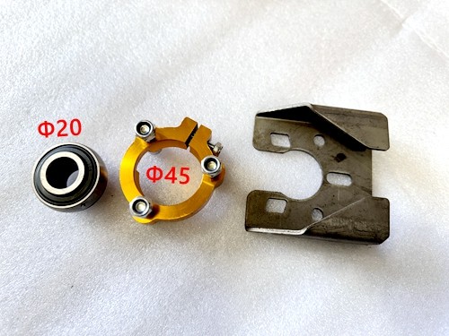 UC204 20MM BEARING +BEARING HOLDER+FLANGE HANGER DIRFT TRIKE GO KART SLIDER 20MM CNC
