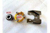 UC204 20MM BEARING +BEARING HOLDER+FLANGE HANGER DIRFT TRIKE GO KART SLIDER 20MM CNC