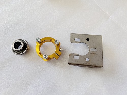 UC204 20MM BEARING +BEARING HOLDER+FLANGE HANGER DIRFT TRIKE GO KART SLIDER 20MM CNC