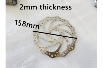 158mm Brake Caliper Disc Disk Rotor 6 mounting Quad Dirt Bike ATV Buggy