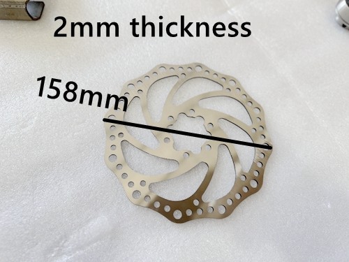 158mm Brake Caliper Disc Disk Rotor 6 mounting Quad Dirt Bike ATV Buggy