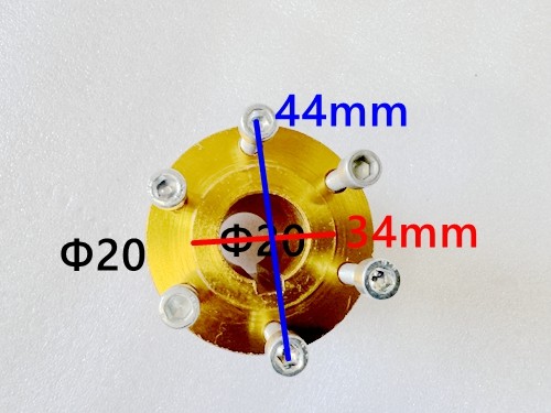 DISC CARRIER HUB CNC 20MM AXLE WITH 6MM KEYWAY GO KART TRIKE SPROCKET DISC CARRIER HUB CNC 20MM AXLE WITH 6MM KEYWAY GO KART TRIKE SPROCKET