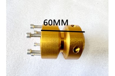 DISC CARRIER HUB CNC 20MM AXLE WITH 6MM KEYWAY GO KART TRIKE SPROCKET