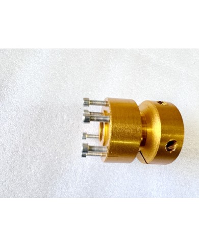 DISC CARRIER HUB CNC 20MM AXLE WITH 6MM KEYWAY GO KART TRIKE SPROCKET DISC CARRIER HUB CNC 20MM AXLE WITH 6MM KEYWAY GO KART TRIKE SPROCKET
