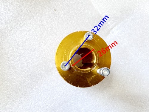Sprocket CARRIER HUB CNC 20MM AXLE WITH 6MM KEYWAY GO KART TRIKE SPROCKET