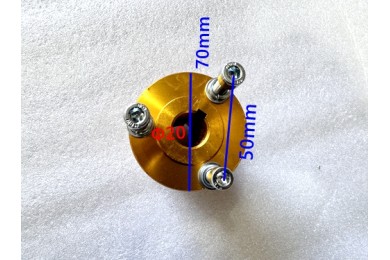 WHEEL CARRIER HUB CNC 20MM AXLE WITH 6MM KEYWAY GO KART TRIKE