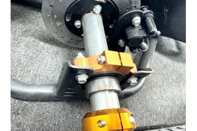 A PAIR WELD ON BEARING HANGER BRACKET FLANGE OFF-ROAD BUGGY suit 20MM AXLE