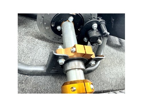 A PAIR WELD ON BEARING HANGER BRACKET FLANGE OFF-ROAD BUGGY suit 20MM AXLE