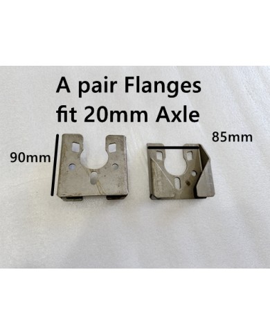 A PAIR WELD ON BEARING HANGER BRACKET FLANGE OFF-ROAD BUGGY suit 20MM AXLE A PAIR WELD ON BEARING HANGER BRACKET FLANGE OFF-ROAD BUGGY suit 20MM AXLE