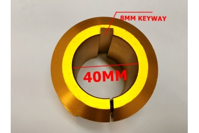 Wheel Hub SPROCKET DISC CARRIER HUB 40MM AXLE WITH 8MM KEYWAY 3 STUD KART TRIKE