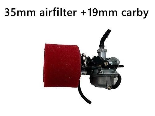 PZ 19mm Carburettor Carby + Foam Air filter 50-125CC BIKE DIRT PIT ATV QUAD
