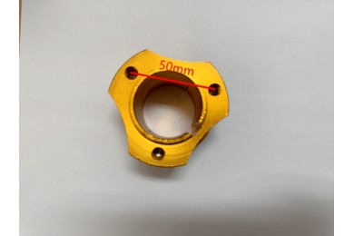 DISC Hub CARRIER HUB SPROCKET 40MM AXLE WITH 8MM KEYWAY 3 STUD KART TRIKE