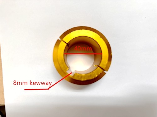 960mm 40mm Hollow Axle Sprocket Disc Kit Go kart Buggy Mini Hotrod Project