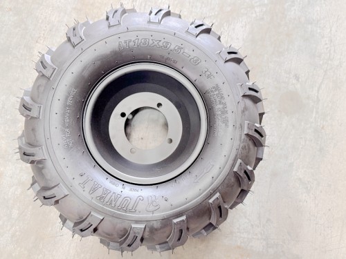 18x9.5-8 8 inch Wheel Rim Tyre Quad ATV Buggy Gokart 4 Stud Complete Wheel