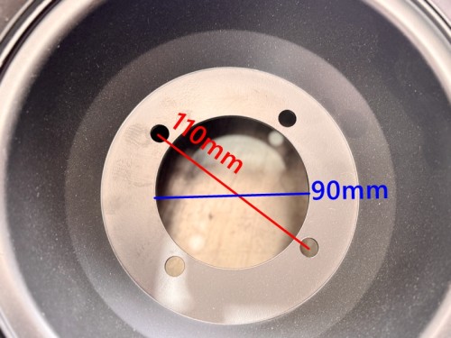 18x9.5-8 8 inch Wheel Rim Tyre Quad ATV Buggy Gokart 4 Stud Complete Wheel