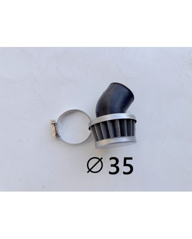 35mm Angle Steel Pod Air Filter Cleaner PIT Dirt Pocket Quad Bike ATV 35mm Angle Steel Pod Air Filter Cleaner PIT Dirt Pocket Quad Bike ATV