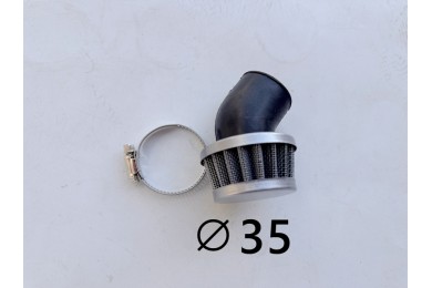 35mm Angle Steel Pod Air Filter Cleaner PIT Dirt Pocket Quad Bike ATV 35mm Angle Steel Pod Air Filter Cleaner PIT Dirt Pocket Quad Bike ATV