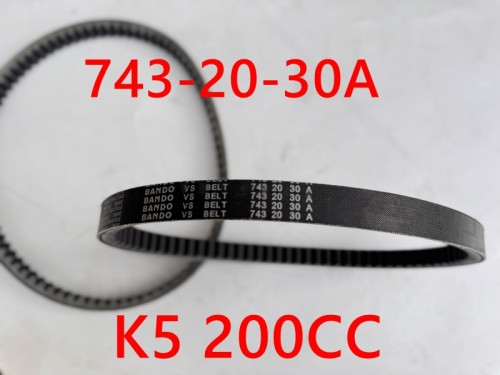 Drive Belt 743 20 30 A 74T CVT Scooter Moped Quad Bike ATV Dune Buggy 200 150CC