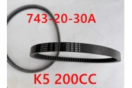 Drive Belt 743 20 30 A 74T CVT Scooter Moped Quad Bike ATV Dune Buggy 200 150CC