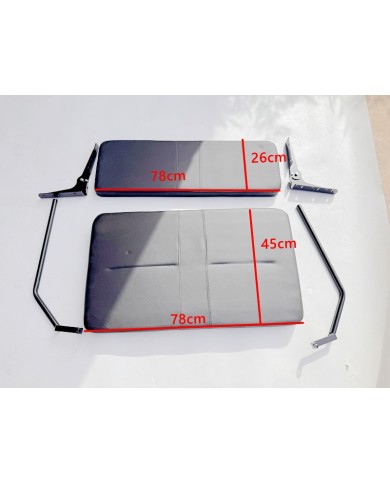 Artificial Leather Seat Double Seat for Mini Willy Jeep Artificial Leather Seat Double Seat for Mini Willy Jeep