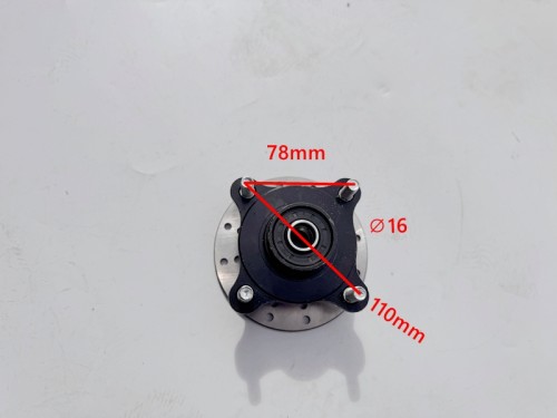 16MM SPLINE WHEEL HUB 4 STUD with Disc Mini Jeep 16MM SPLINE WHEEL HUB 4 STUD with Disc Mini Jeep