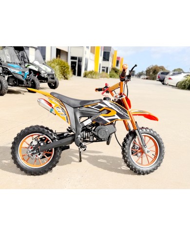 49cc Mini Motor Dirt Bike, Pocket Rocket, Pee Wee Motorcycle, ATV 50CC Engine for Kids in Orange 49cc Mini Motor Dirt Bike, Pocket Rocket, Pee Wee Motorcycle, ATV 50CC Engine for Kids in Orange
