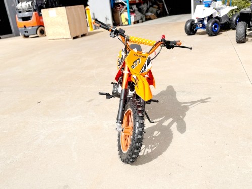 49cc Mini Motor Dirt Bike, Pocket Rocket, Pee Wee Motorcycle, ATV 50CC Engine for Kids in Orange 49cc Mini Motor Dirt Bike, Pocket Rocket, Pee Wee Motorcycle, ATV 50CC Engine for Kids in Orange