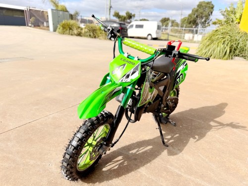 MX49 49CC DIRT BIKE KIDS PEE WEE MOTORCYCLE ATV 50CC HYDRAULIC BRAKES