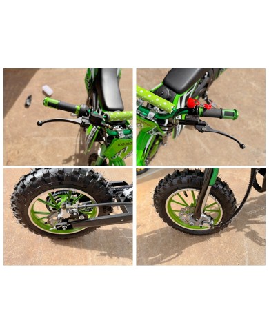 49cc Motorbike Mini Motor Dirt Bike for Kids, Pocket Rocket, Pee Wee Motorcycle 50cc in Green 49cc Motorbike Mini Motor Dirt Bike for Kids, Pocket Rocket, Pee Wee Motorcycle 50cc in Green