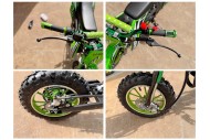 49cc Motorbike Mini Motor Dirt Bike for Kids, Pocket Rocket, Pee Wee Motorcycle 50cc in Green 49cc Motorbike Mini Motor Dirt Bike for Kids, Pocket Rocket, Pee Wee Motorcycle 50cc in Green