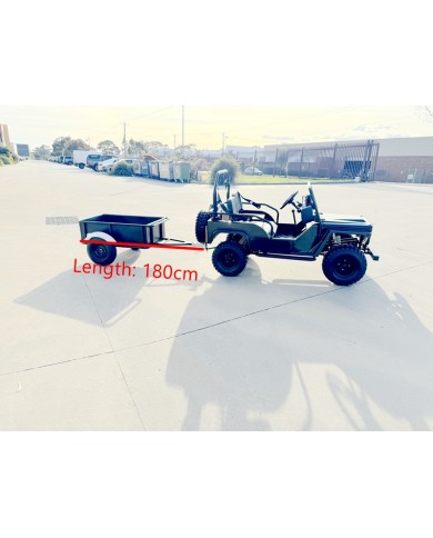Trailer 60x100cm For our Mini Will Jeep Kids