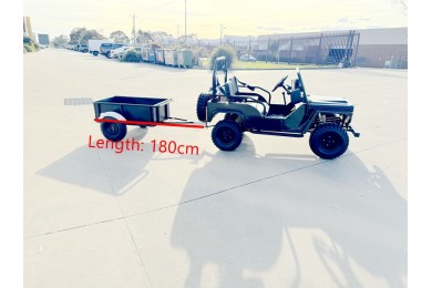 Trailer 60x100cm For our Mini Will Jeep Kids