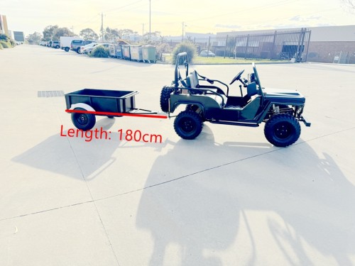 Trailer 60x100cm For our Mini Will Jeep Kids