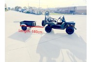 Trailer 60x100cm For our Mini Will Jeep Kids
