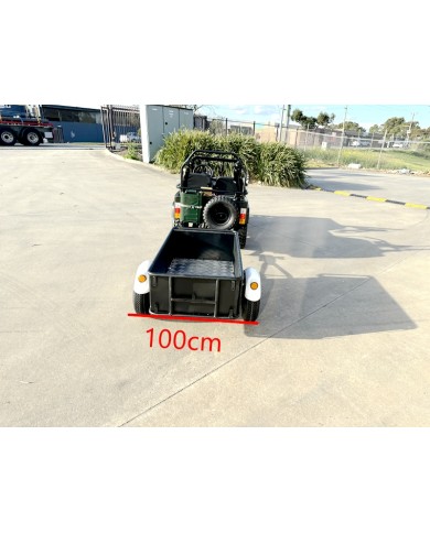 Trailer 60x100cm For our Mini Will Jeep Kids