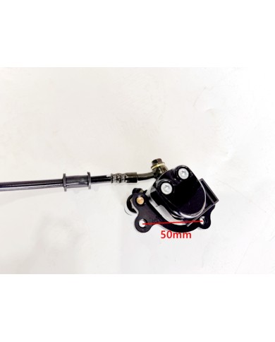 Hydraulic Disc Brake Caliper System+Pad Dirt bike Go kart Buggy 22mm Left Hand Hydraulic Disc Brake Caliper System+Pad Dirt bike Go kart Buggy 22mm Left Hand