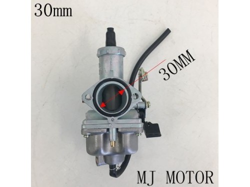HS PZ 30mm Cable Choke Carby Carburetor 140 150 200 250cc PIT Quad Dirt Bike ATV
