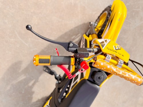 MX49 49CC DIRT BIKE KIDS PEE WEE MOTORCYCLE ATV 50CC HYDRAULIC BRAKES YELLOW